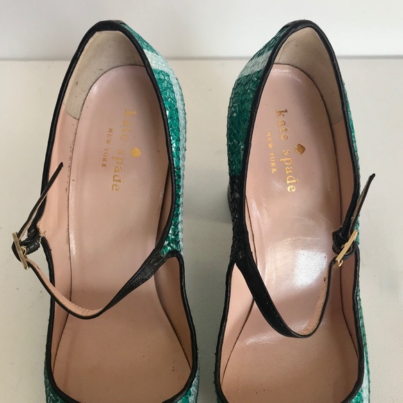Authentic Kate spade sequins Mary Jane shoes - Picture 6 of 8